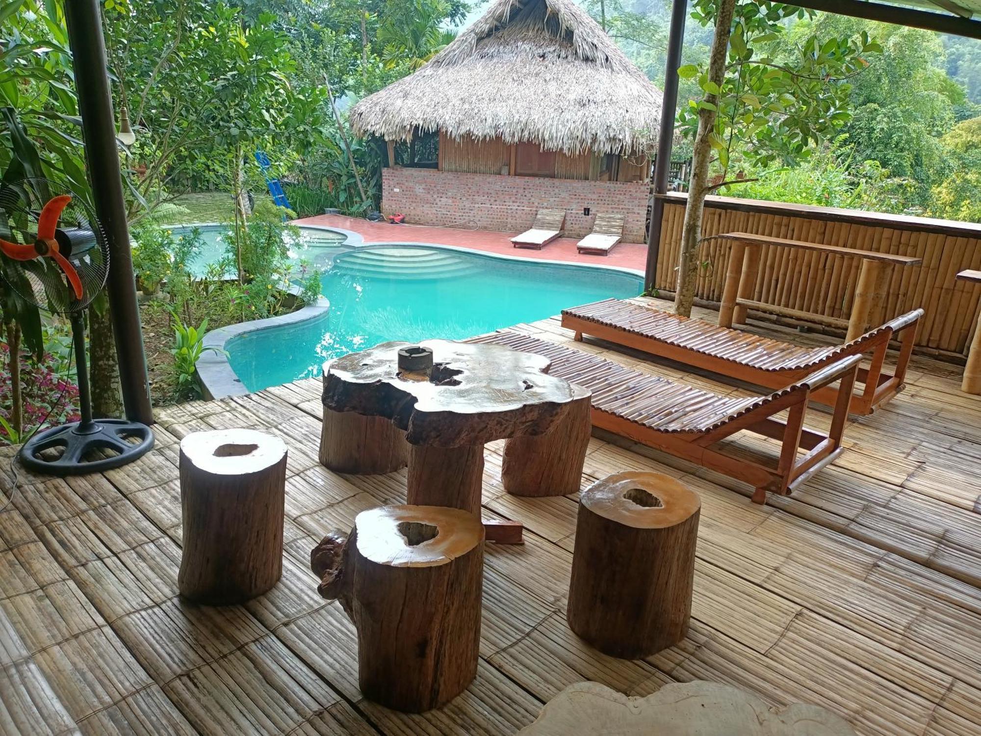 Puluong Homestay1Holiday Pu Luong Luaran gambar